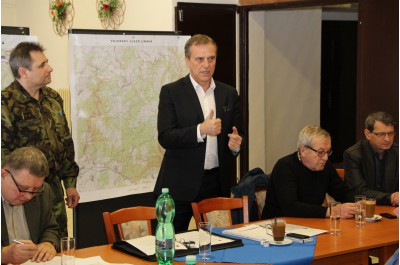 Hejtman Rozbořil jednal se starosty nových obcí z Libavé