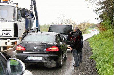 Hejtman Rozbořil dnes osobně navštívil všechny obce na Přerovsku, které trápí nadměrná kamionová doprava. Starostům předložil řešení