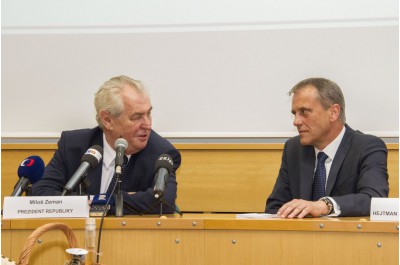 Prezident Miloš Zeman zahájil třídenní návštěvu Olomouckého kraje