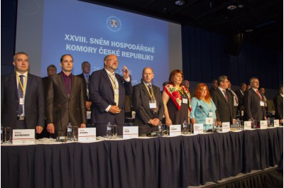 Hejtman Rozbořil vystoupil na sněmu Hospodářské komory v Olomouci