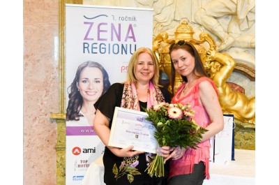 Držitelkou ocenění Žena regionu za Olomoucký kraj se stala Hana Pokorná