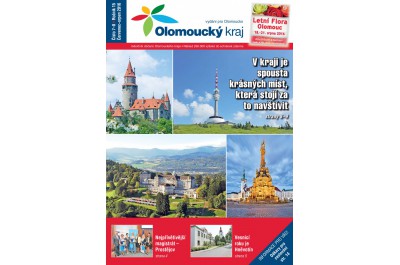 Letní dvojčíslo měsíčníku Olomoucký kraj