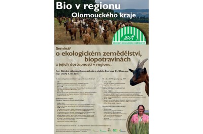 Zjistěte víc o ekologickém zemědělství a biopotravinách ve vašem kraji