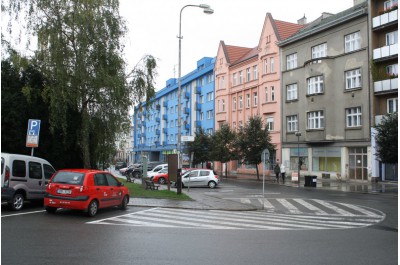 Nová ulice v Přerově by mohla vést do vnitrobloku domů. Spojila by Žerotínovo náměstí s Kainarovou ulicí