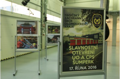 Profesionální hasiči ze Šumperku mají novou stanici 