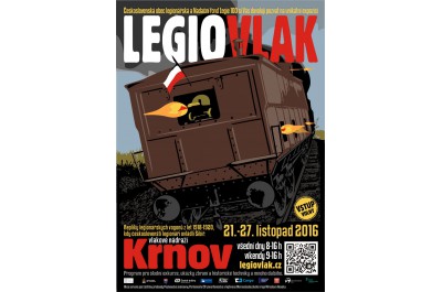 Legiovlak zavítá do Bruntálu, Krnova a Zábřehu