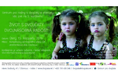 Konference Život s dvojčaty - dvojnásobná radost