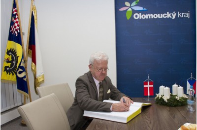 Velvyslanec Dánského království navštívil Olomoucký kraj