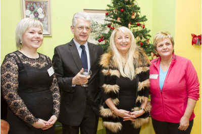 Hejtman Košta se setkal s Pečovatelkou roku 2016. Tou byla zvolena Věra Chaloupková z Olomouce