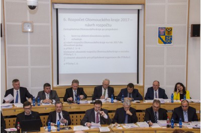 Olomoucký kraj má rozpočet na rok 2017