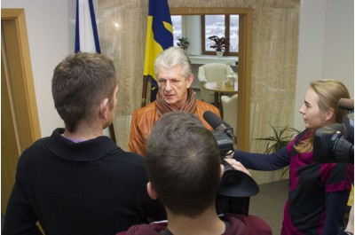 Tři králové koledovali v sídle kraje
