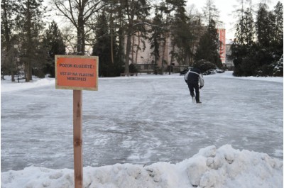 V olomouckých Smetanových Sadech si můžete zabruslit