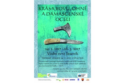 Krása kovu, ohně a damascénské oceli ve vodní tvrzi
