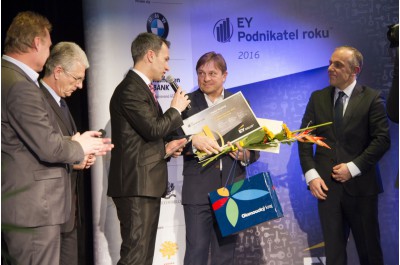 Titul EY Podnikatel roku Olomouckého kraje získal Pavel Koutný