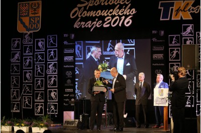 Sportovcem Olomouckého kraje 2016 je tenistka Petra Kvitová. Cenu za ni převzal její otec Jiří Kvita
