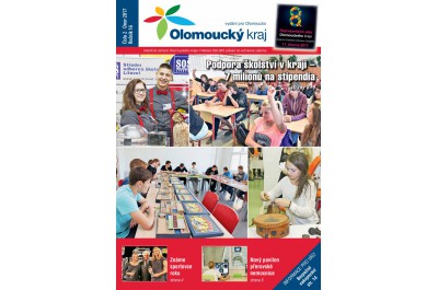 Únorové vydání měsíčníku Olomoucký kraj