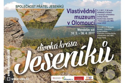 Divoká krása Jeseníků ‒ pozvánka na výstavu 