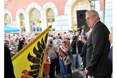 Olomoucký kraj navštíví prezident Miloš Zeman. V regionu stráví tři dny          archivní foto