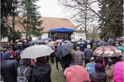 Setkáním s obyvateli Konicka završil prezident Miloš Zeman návštěvu Olomouckého kraje