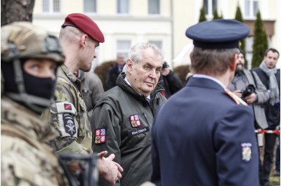 Setkáním s obyvateli Konicka završil prezident Miloš Zeman návštěvu Olomouckého kraje