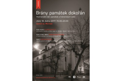 Brány památek dokořán tentokrát zpřístupní kostel Sv. Michala