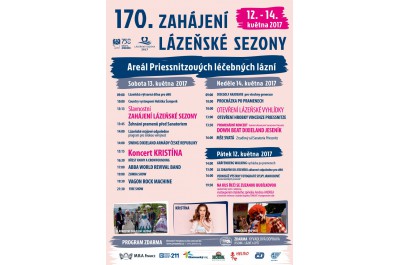 Lázeňskou sezonu v Jeseníku zahájí Kristína a Koller