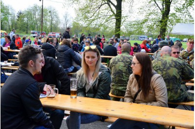 Den se složkami integrovaného záchranného systému v Brodku u Přerova               foto: Jan Teimer