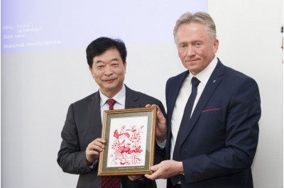 Náměstek hejtmana Pavel Šoltys přijal delegaci z čínské provincie Fujian