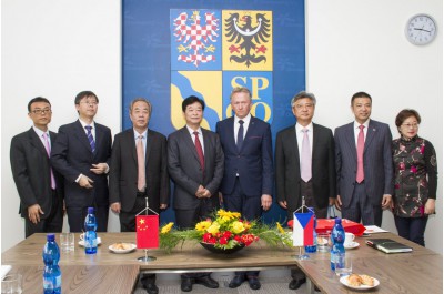 Náměstek hejtmana Pavel Šoltys přijal delegaci z čínské provincie Fujian