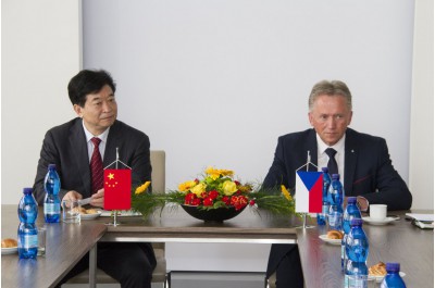 Náměstek hejtmana Pavel Šoltys přijal delegaci z čínské provincie Fujian