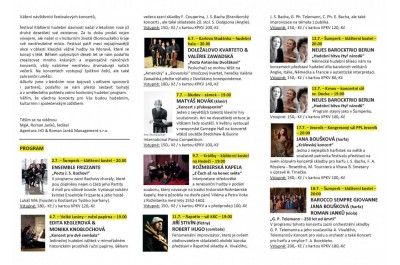 Klášterní hudební slavnosti 2017 odhalily svůj program