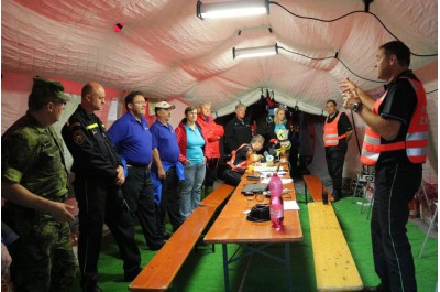 Hasiči bojovali s rozsáhlým lesním požárem u hranic s Polskem. V rámci cvičení Forest Fire 2017