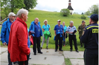 Hasiči bojovali s rozsáhlým lesním požárem u hranic s Polskem. V rámci cvičení Forest Fire 2017