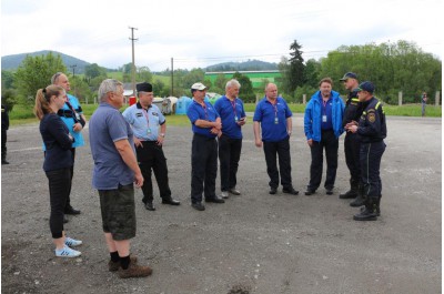 Hasiči bojovali s rozsáhlým lesním požárem u hranic s Polskem. V rámci cvičení Forest Fire 2017
