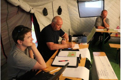 Hasiči bojovali s rozsáhlým lesním požárem u hranic s Polskem. V rámci cvičení Forest Fire 2017