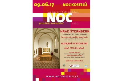 Noc kostelů 2017 na hradě Šternberk