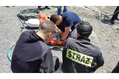 Společný výcvik českých a polských potápěčů