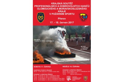 Krajské kolo soutěže družstev profesionálních a dobrovolných hasičů Olomouckého a Moravskoslezského kraje v požárním sportu
