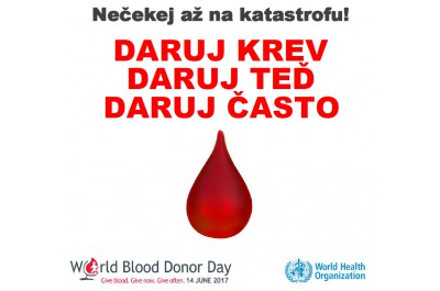 14. červen: Světový den dárců krve