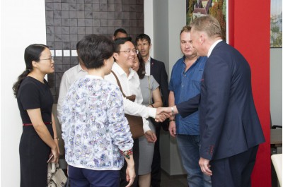 Náměstek hejtmana Pavel Šoltys přijal čínskou delegaci z provincie Fujian