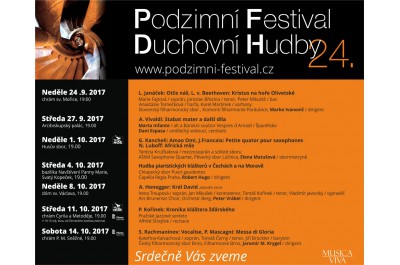 Podzimní festival duchovní hudby