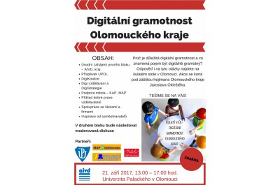 Kulatý stůl - Digitální gramotnost Olomouckého kraje