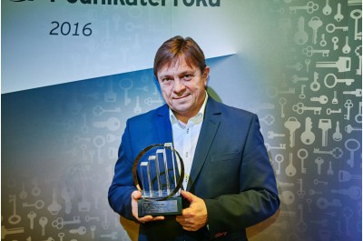 Krajský vítěz a držitel titulu EY Podnikatel roku 2016 Olomouckého kraje, Pavel Koutný, spolumajitel a jednatel oděvní firmy Koutný spol. s r.o.