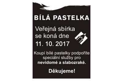 Kupte si pastelku a podpořte nevidomé