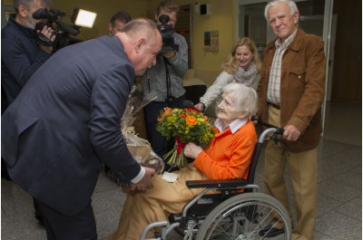 „Recept na dlouhověkost nemám,“ říká vitální 104letá seniorka