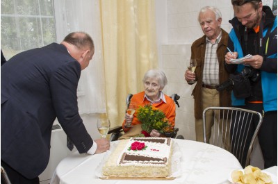 „Recept na dlouhověkost nemám,“ říká vitální 104letá seniorka