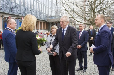 Přijede prezident Miloš Zeman. Navštíví města i vesnici roku          archivní foto