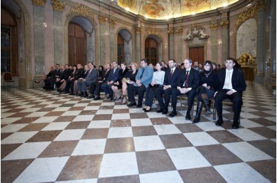 Vyhlášení Podnikatele roku 2011 Olomouckého kraje v historickém sále Klášterního Hradiska v Olomouci