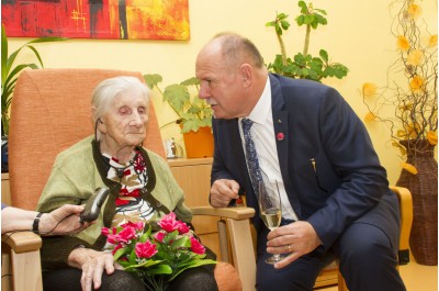Marta Musilová pamatuje císaře pána. Ve čtvrtek oslavila 107 narozeniny