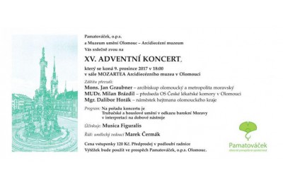 XV. Adventní koncert Pamatováčku